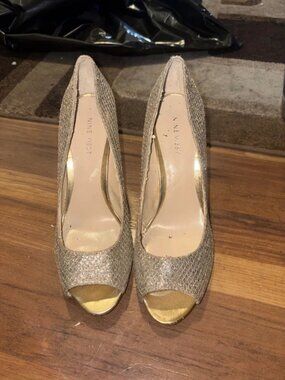 Glittery heels
